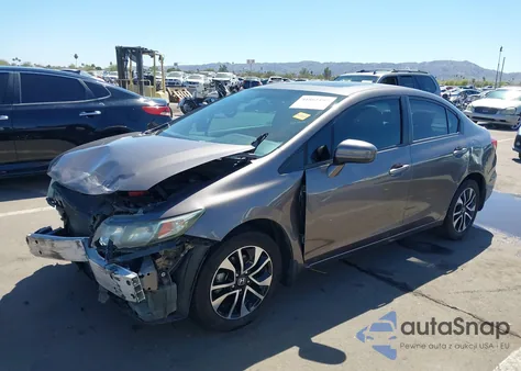 2014 Honda Civic Ex из США, поврежденный, VIN 19XFB2F84EE082746